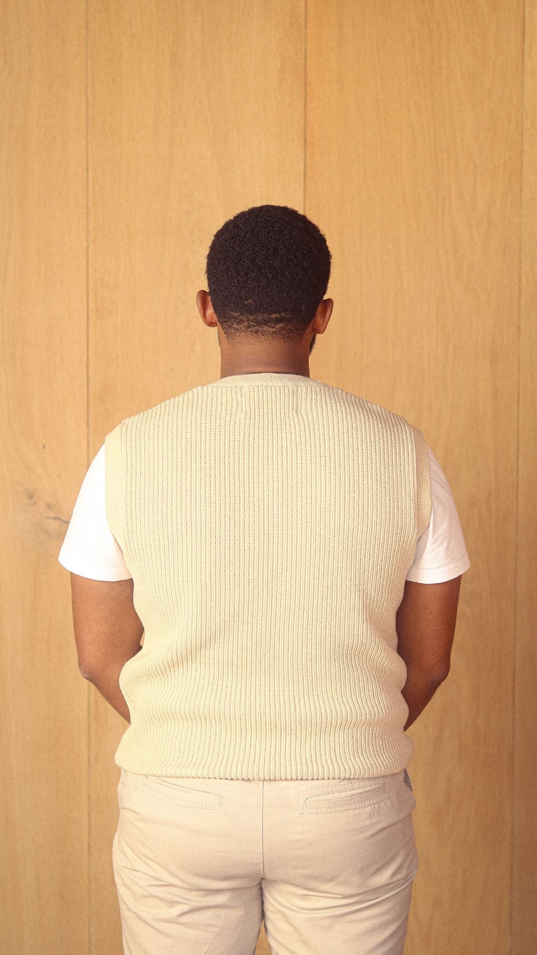 Rich Cream Cricket Vest