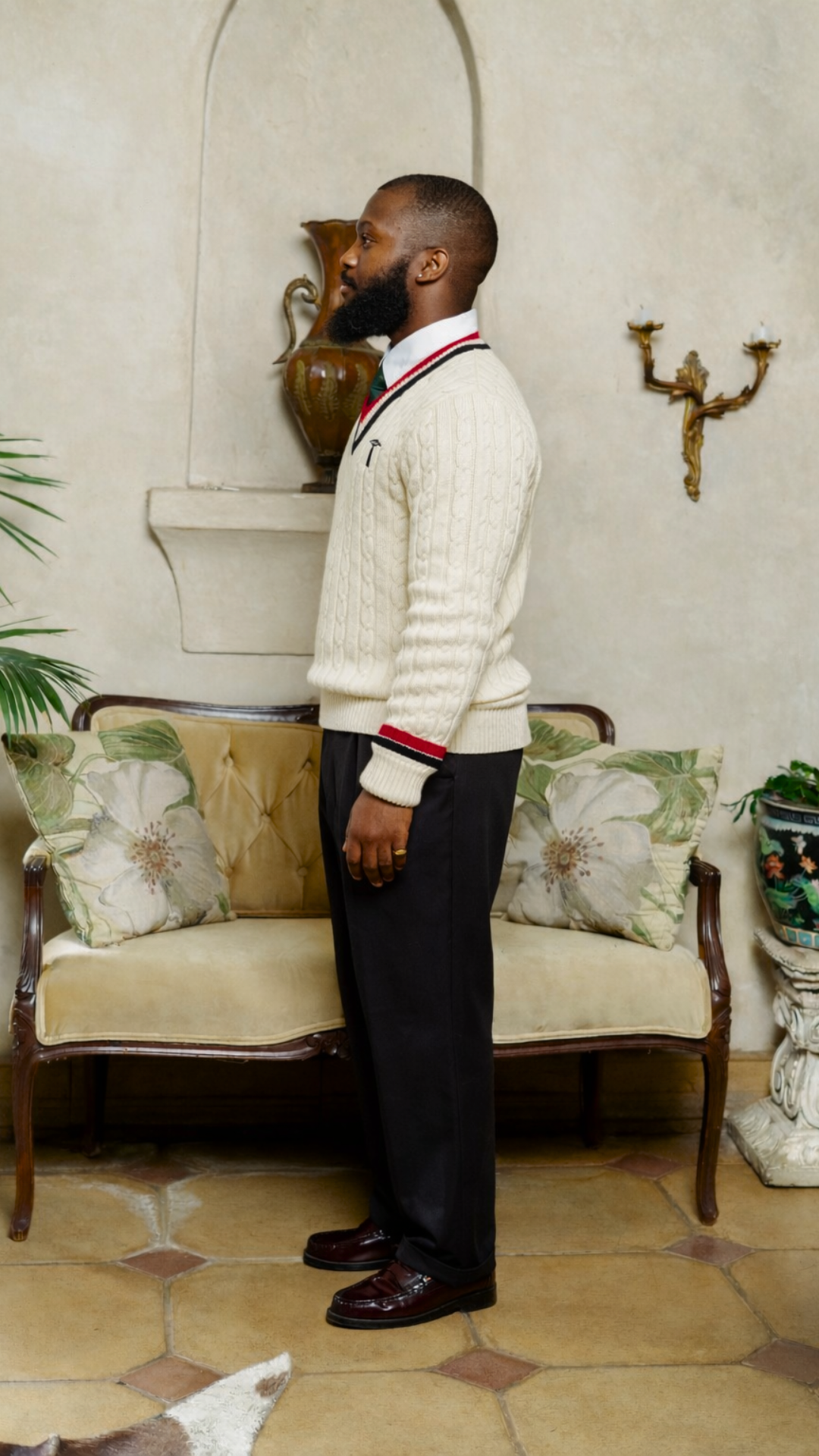 CREAM CRICKET JERSEY