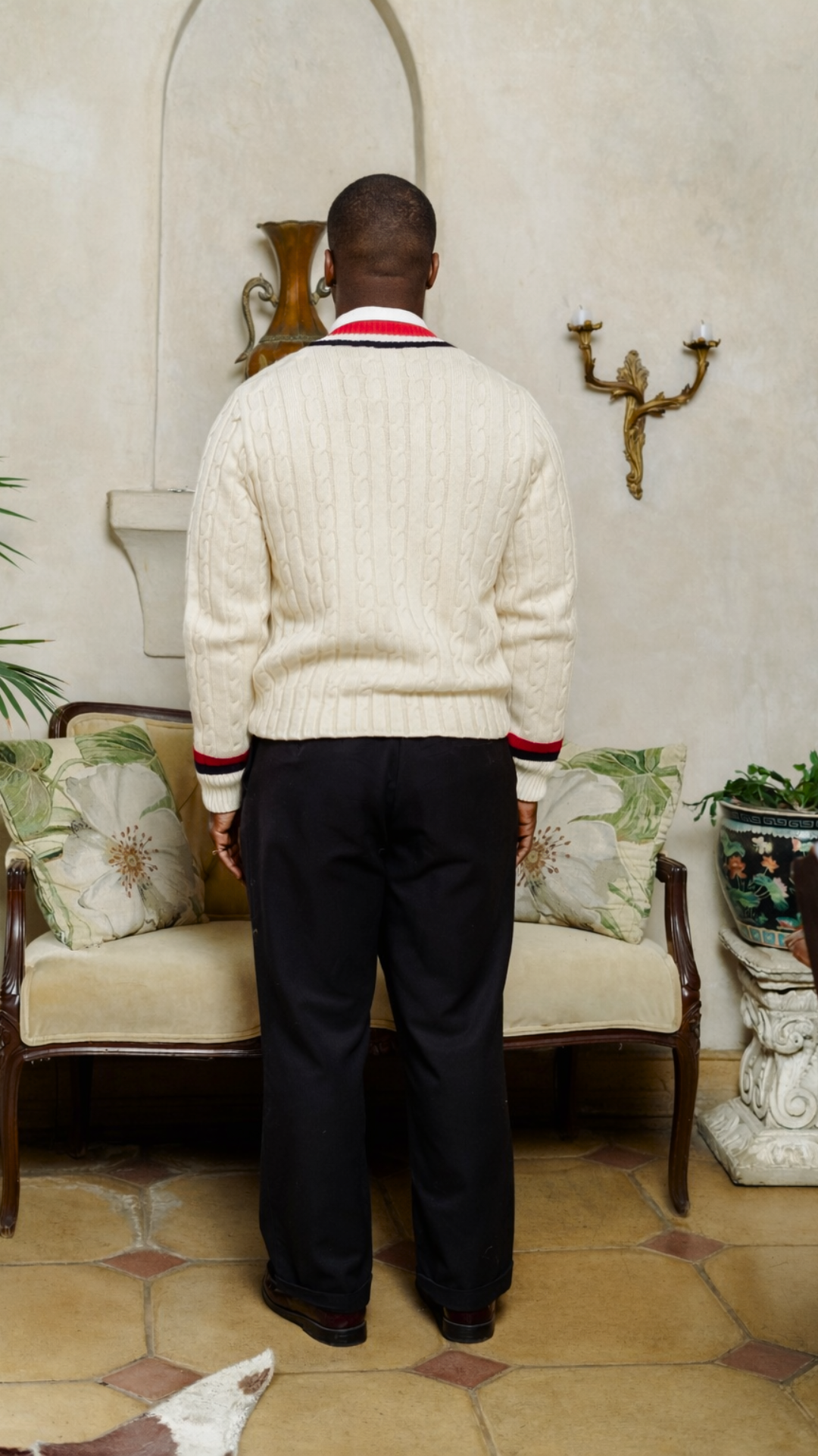 CREAM CRICKET JERSEY
