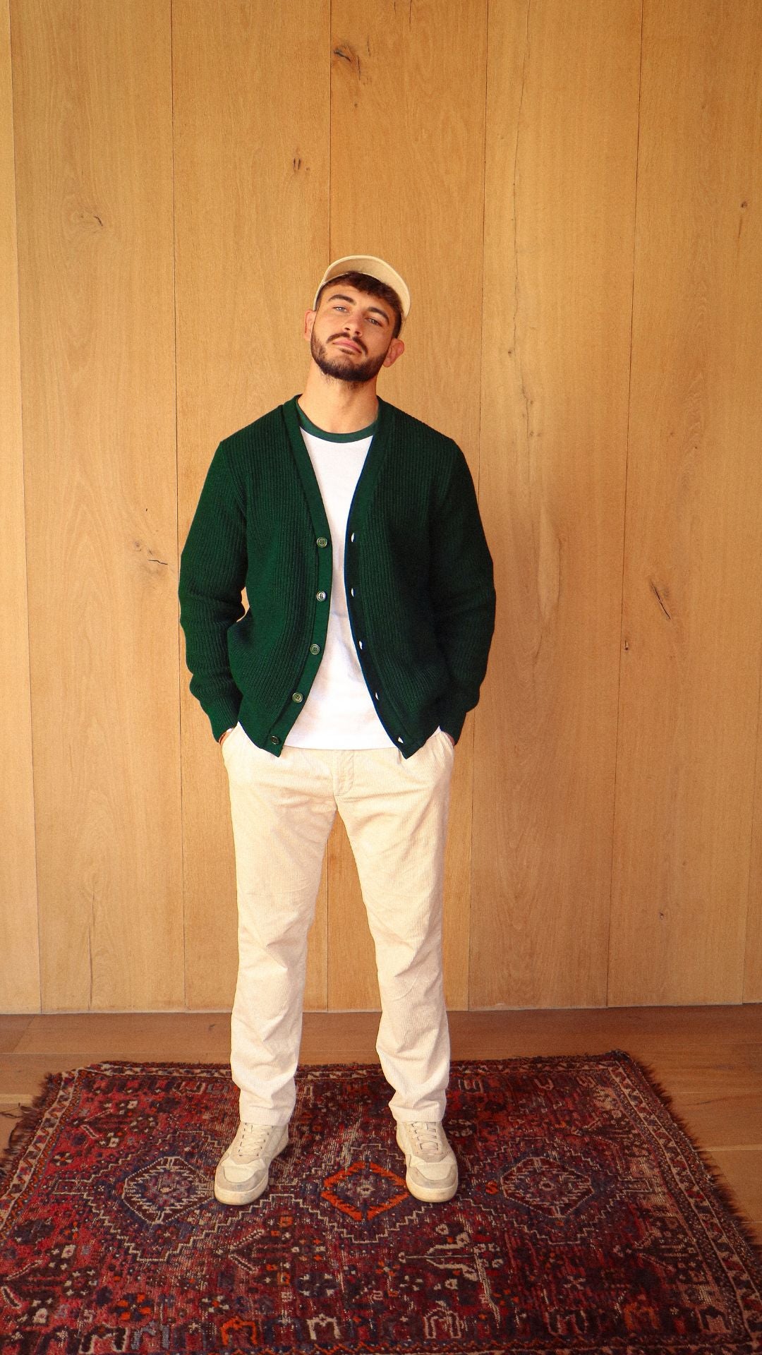 Forest Green Cardigan