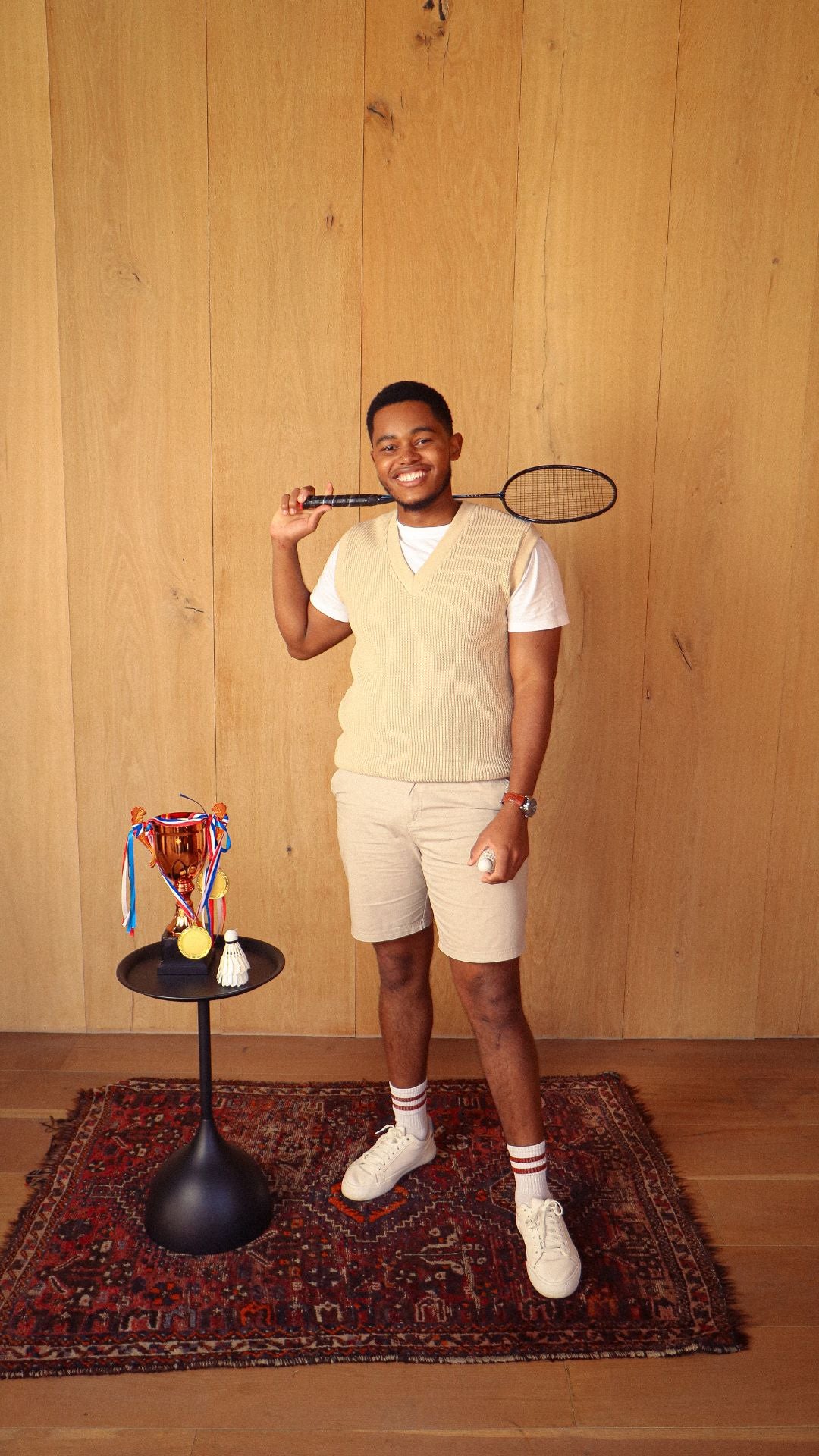 Rich Cream Cricket Vest