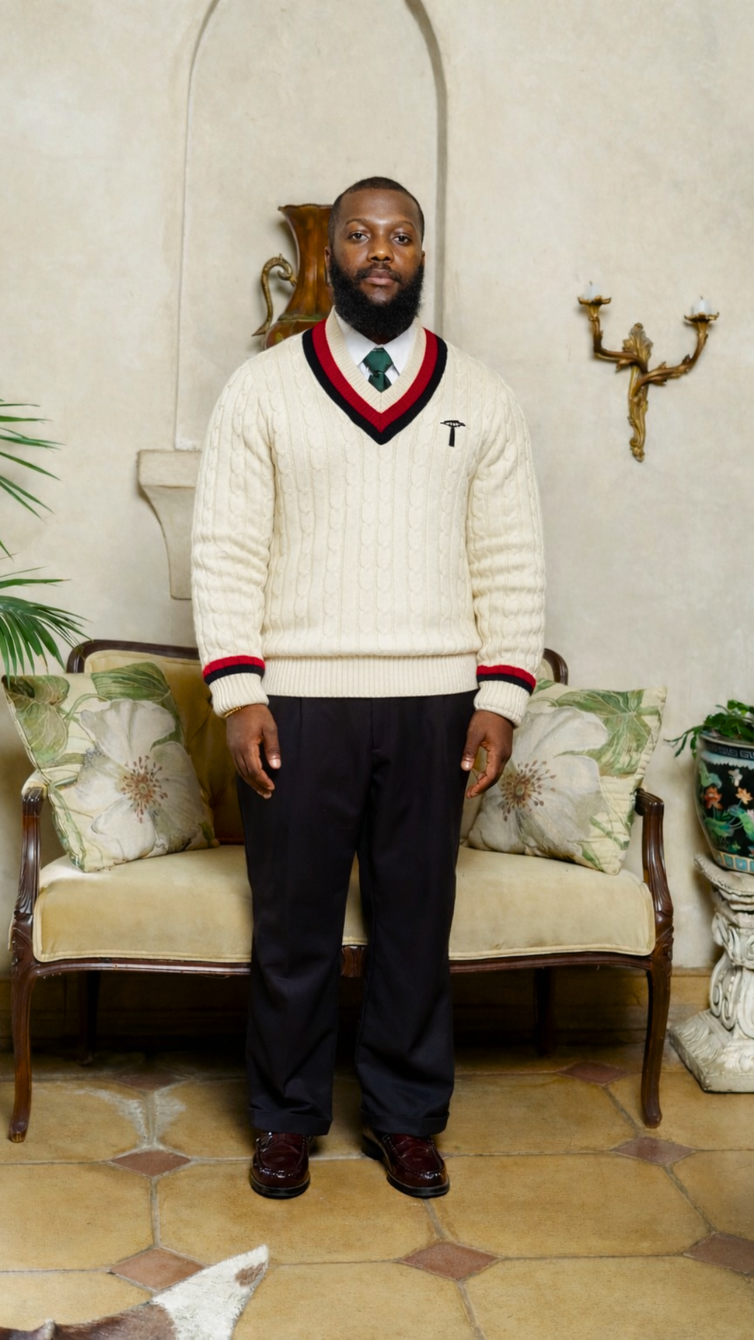 CREAM CRICKET JERSEY